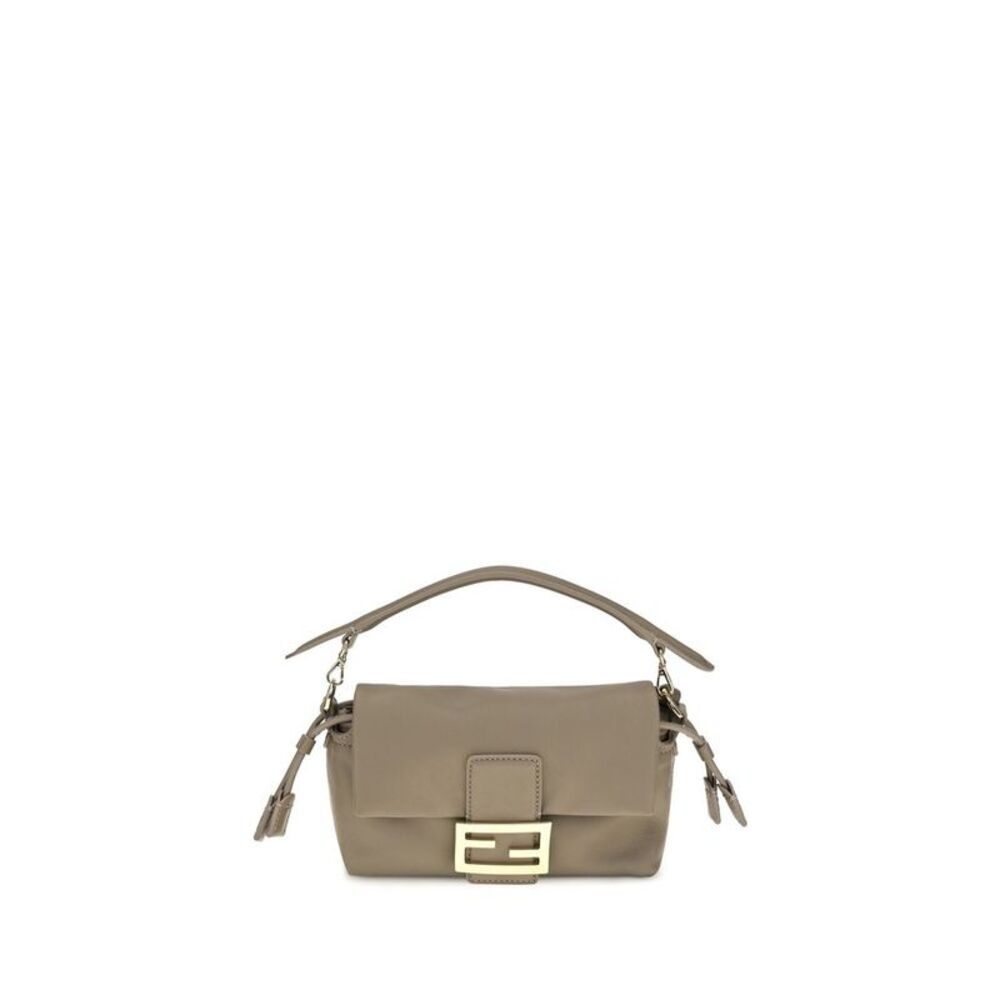 Fendi Beige Lamb Ovis Aries Aries Women's Handbag